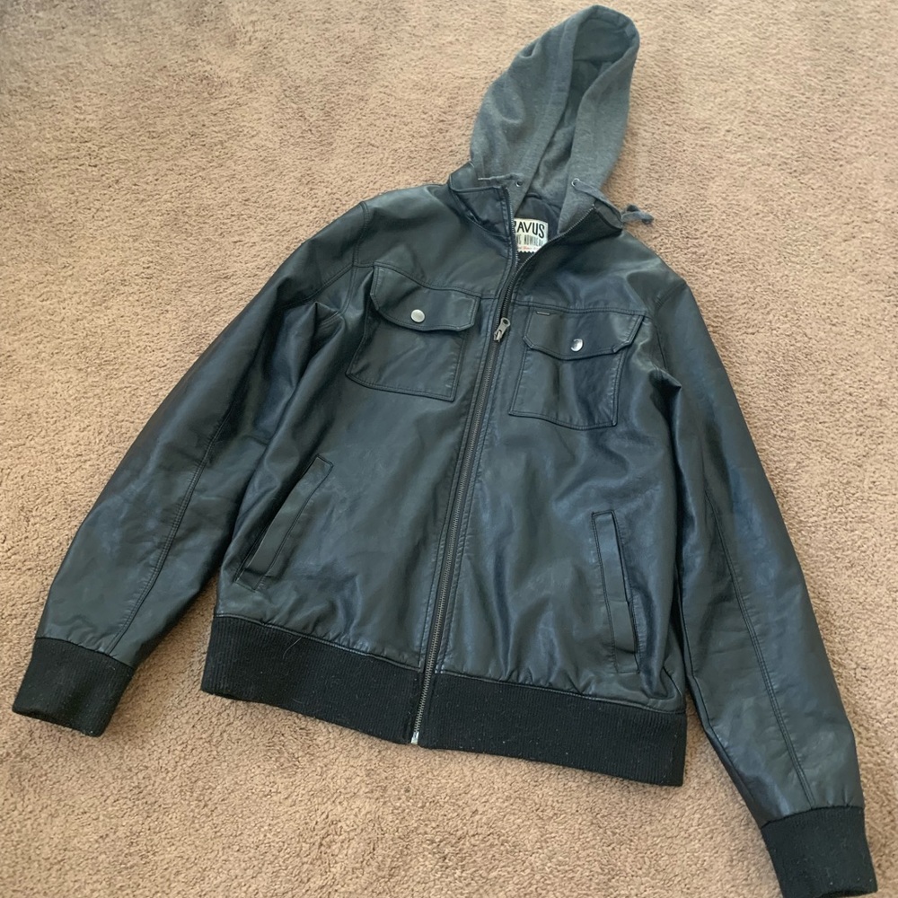 Men’s size medium leather jacket